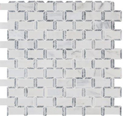 MSI Arabescato Carrara Framework Mosaic
